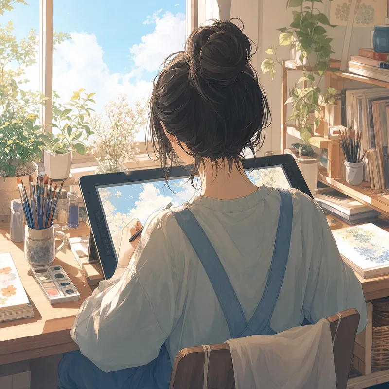 専属絵師のプロフィールアイコン