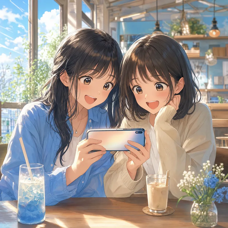 SNSと支援サイトで作品を公開する工程のイメージ